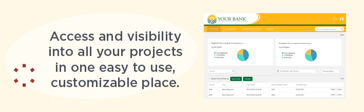 Access and visibility into all your projects in one easy to use, customizable place.