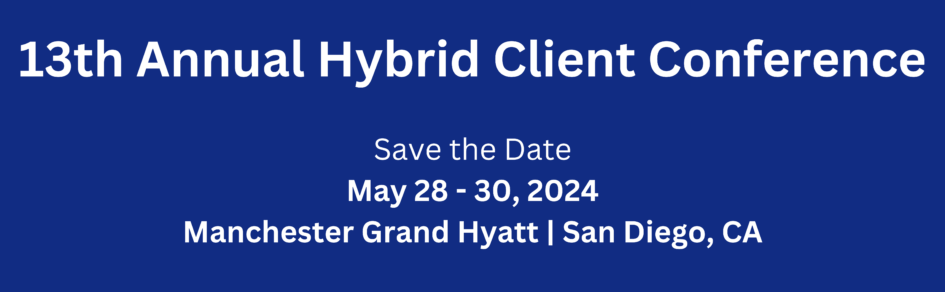 annual hybrid client conference